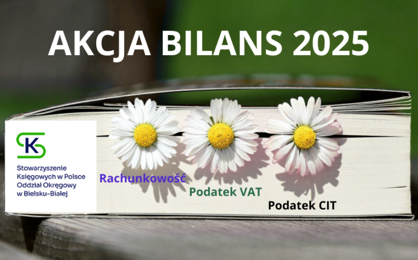 AKCJA BILANS 2025 - Oddziału w Bielsku-Białej stacjonarnie i on-line