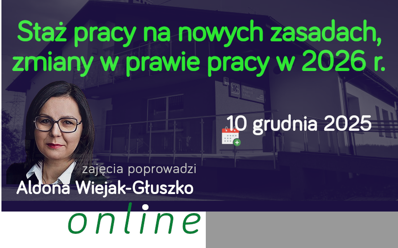 Staż pracy na nowych zasadach