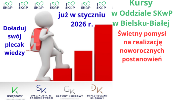Nowe edycje popularnych kursów - ruszają w styczniu 2026 r. Udział w nich, to świetny pomysł na realizację noworocznych postanowień.