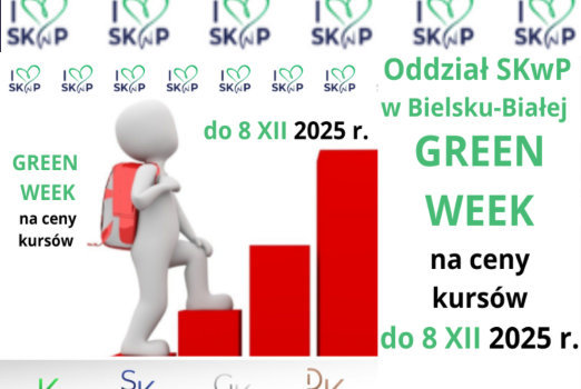 GREEN WEEK na ceny kursów Oddziału w Bielsku-Białej SKwP