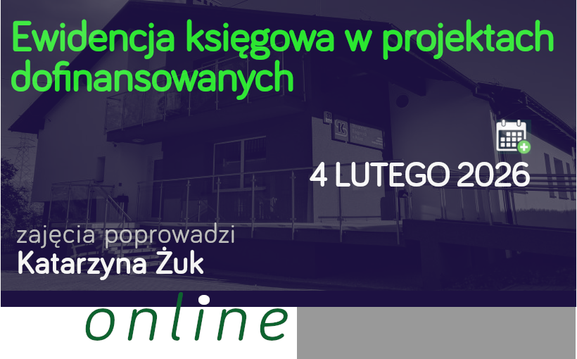 Ewidencja księgowa w projektach dofinansowanych