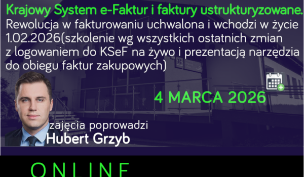 Krajowy System e-Faktur i faktury ustrukturyzowane