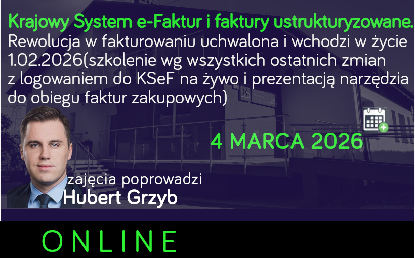 Krajowy System e-Faktur i faktury ustrukturyzowane