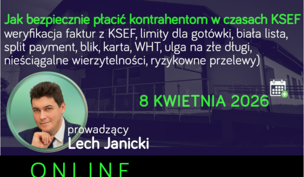 Jak bezpiecznie płacić kontrahentom...