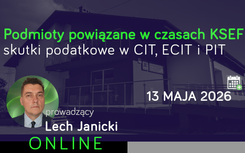 Podmioty powiązane w czasach...
