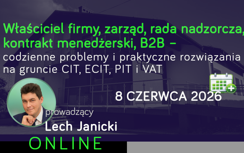 Właściciel firmy, zarząd, rada nadzorcza...