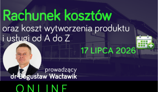 Rachunek kosztów