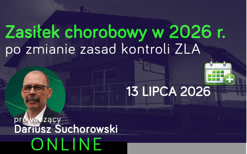 Zasiłek chorobowy w 2026 r.