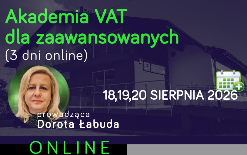 Akademia VAT dla zaawansowanych