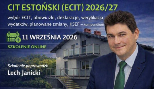 CIT ESTOŃSKI (ECIT) 2026/27