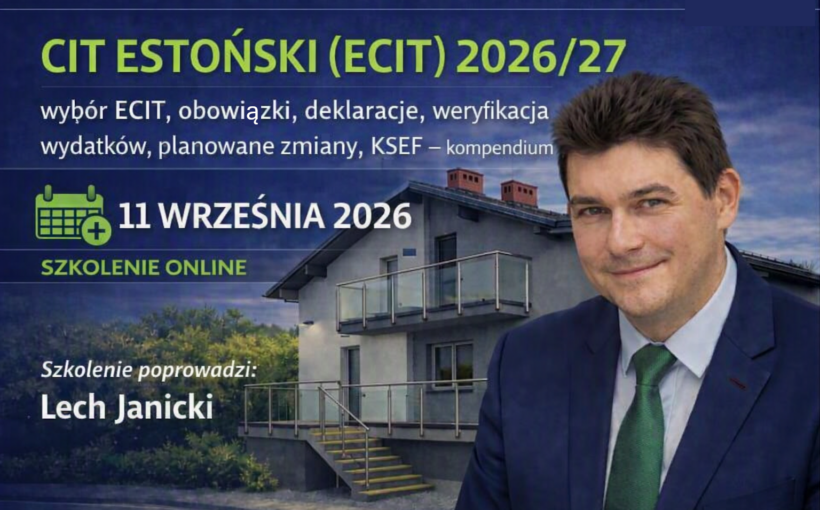 CIT ESTOŃSKI (ECIT) 2026/27