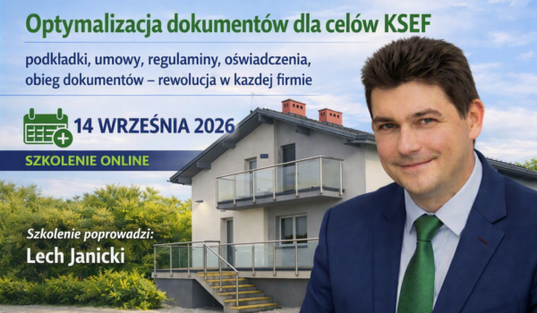 Optymalizacja dokumentów dla celów KSEF