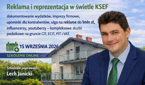 Reklama i reprezentacja w świetle KSEF