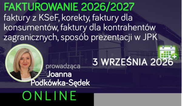 FAKTUROWANIE 2026/2027