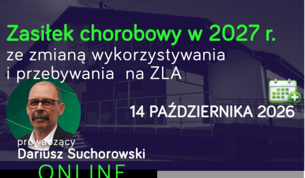 Zasiłek chorobowy w 2027 r.