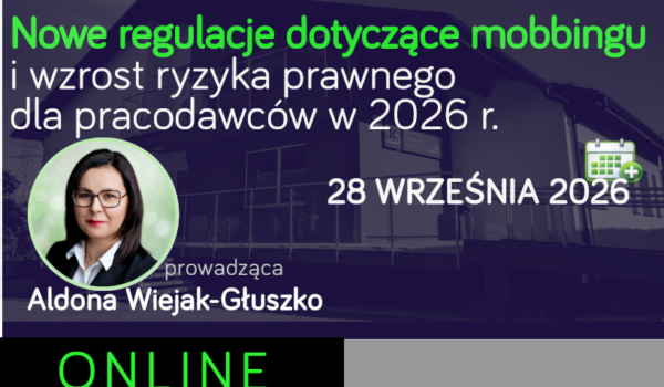 Nowe regulacje dotyczące mobbingu