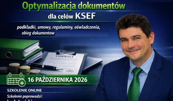 Optymalizacja dokumentów dla celów KSEF