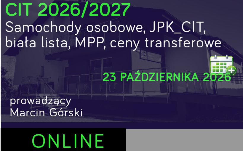 CIT 2026/2027