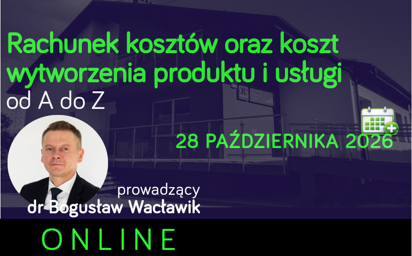 Rachunek kosztów oraz...