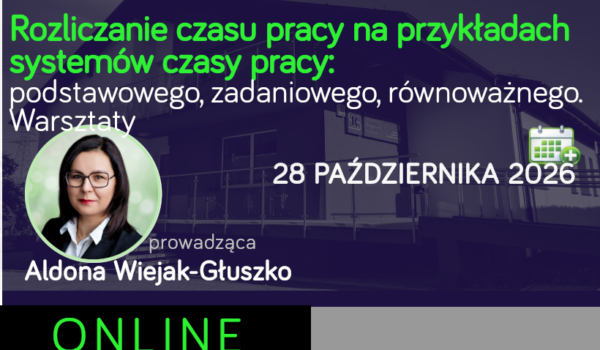 Rozliczanie czasu pracy na przykładach