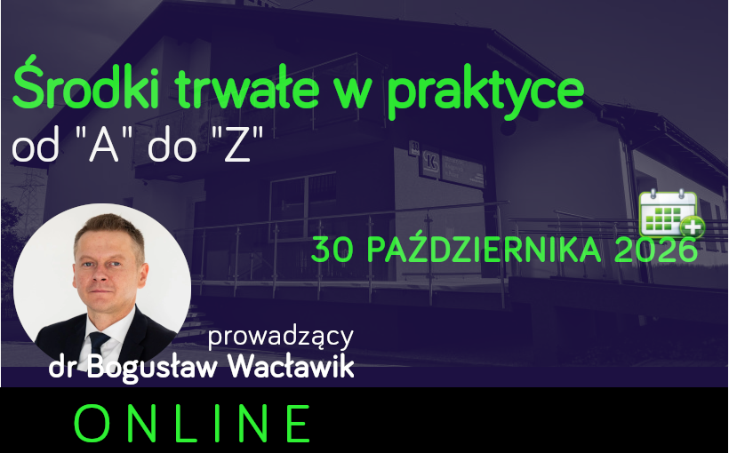 Środki trwałe w praktyce od "A" do "Z"