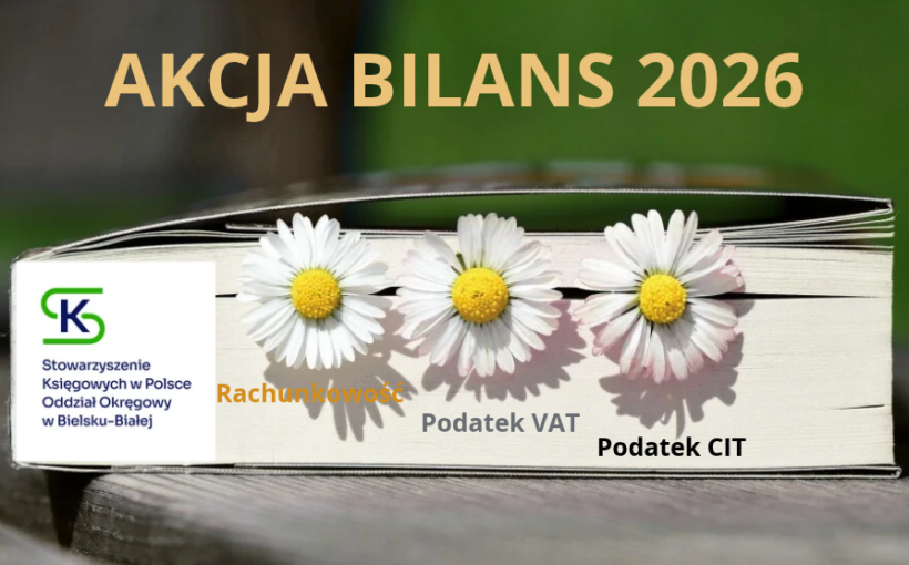 AKCJA BILANS 2026 - trzydniowe szkolenie dotyczące zamknięć rocznych